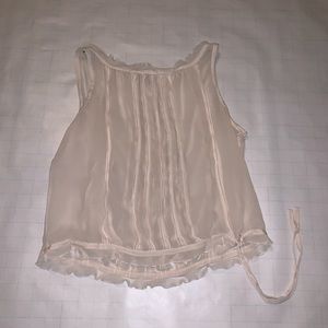 Anna Taylor Sheer Overlay top